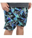 Short Estampado Tactel Elastano P M G GG Preto Cinza